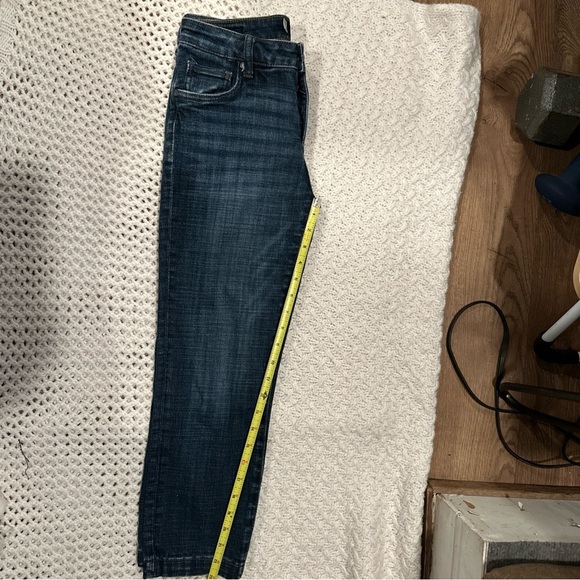 KUT FROM THE KLOTH WOMENS  STRAIGHT LEGS SIZE 2 BLUE STRETCHY - Picture 7 of 8